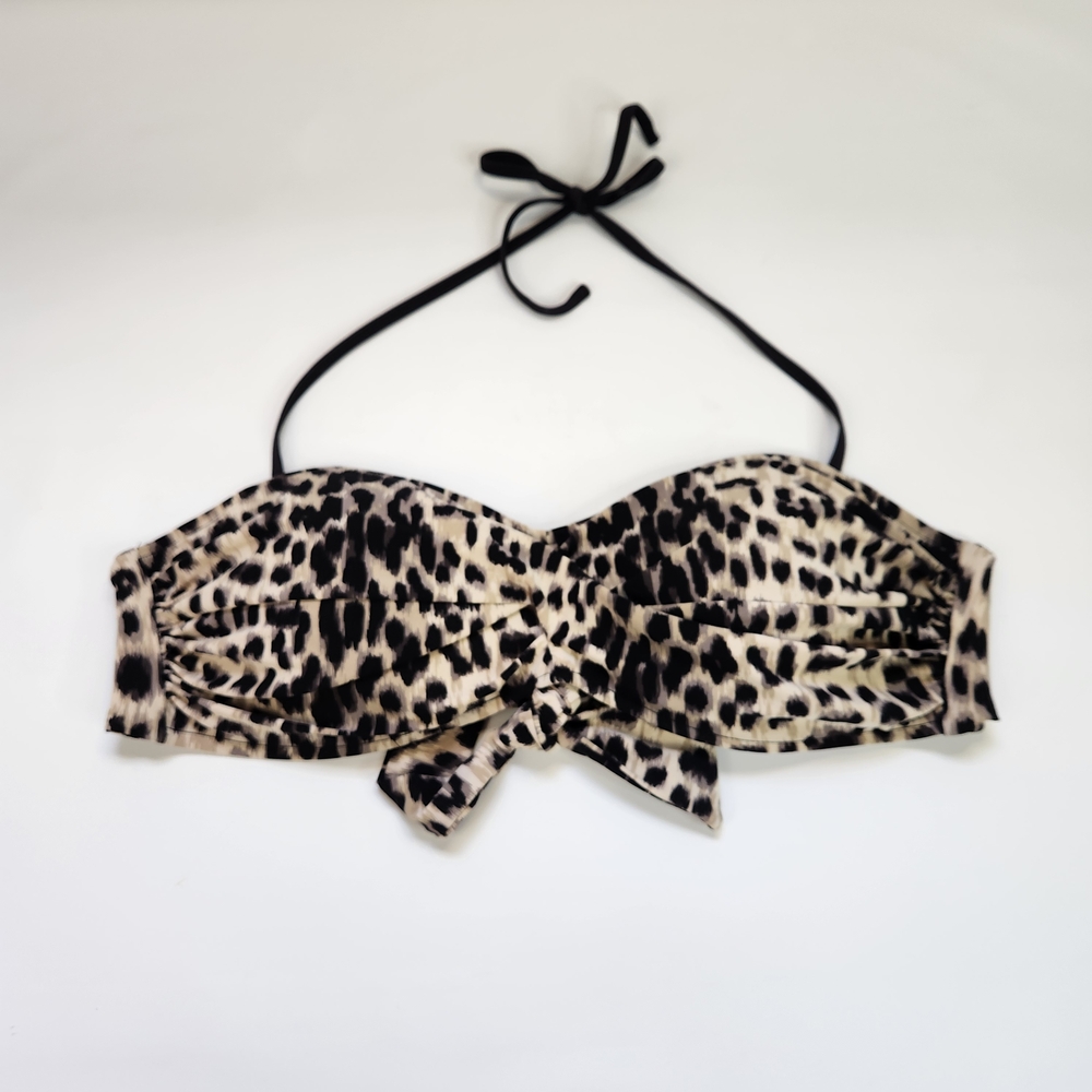 Body Glove Leopard Print Bikini Top